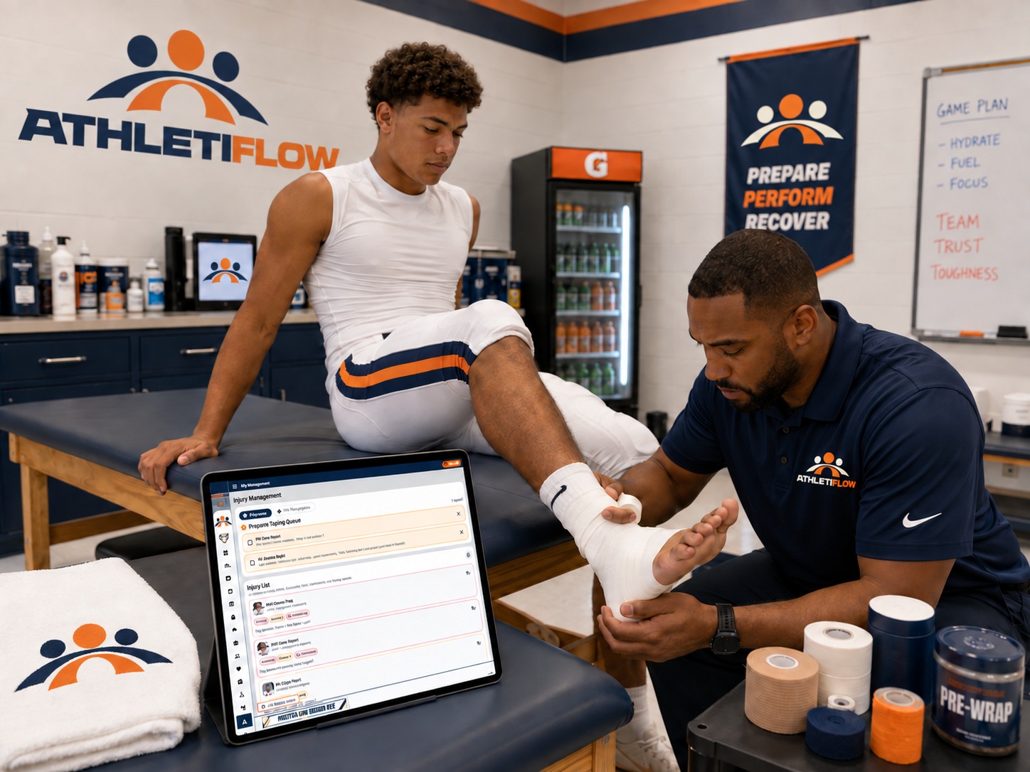 AthletiFlow football injury management